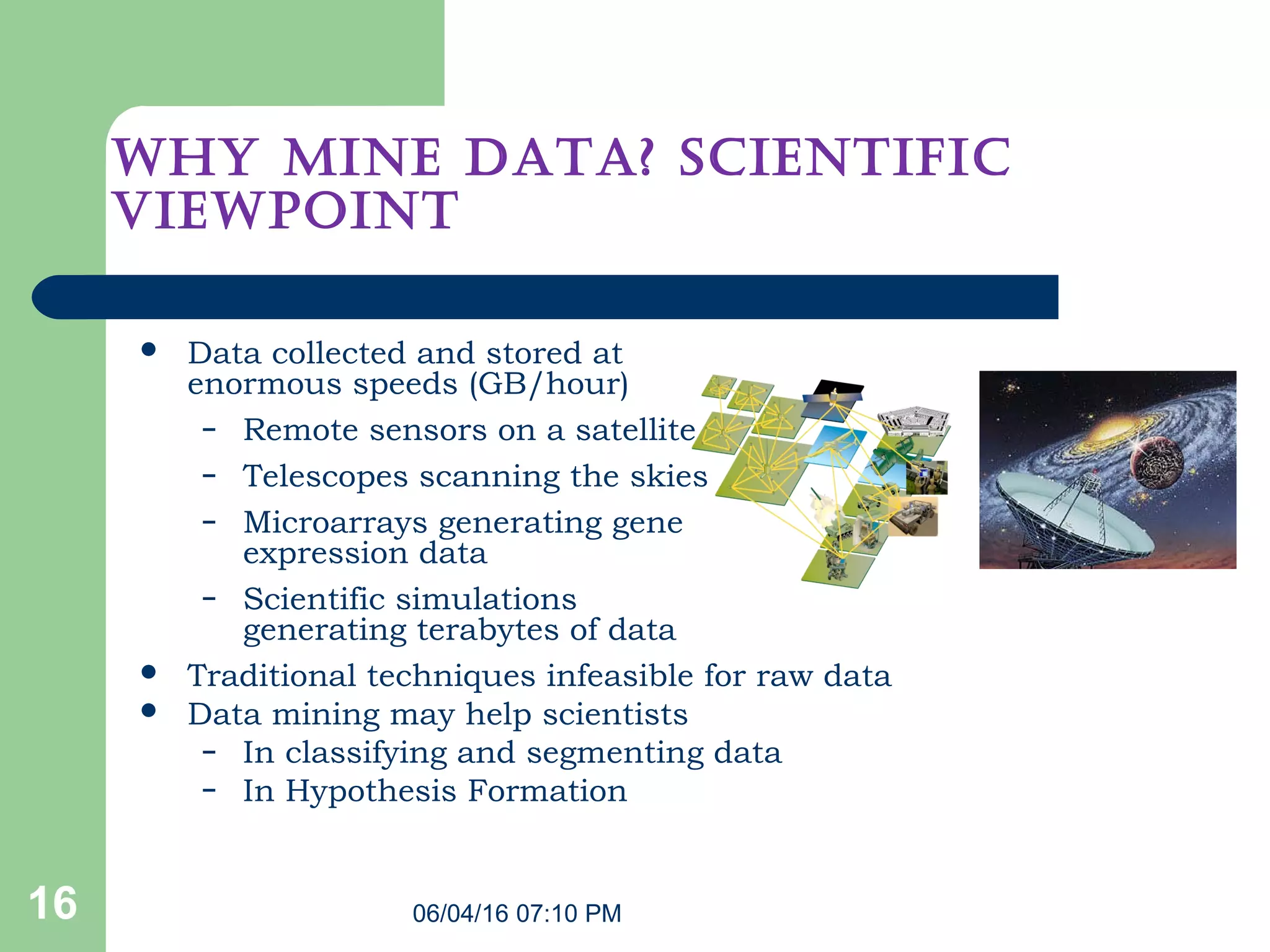 Data mining in agriculture | PPT