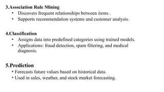 DATA MINING IN LIBRARY.pptx relarding data mining tools | PPTX