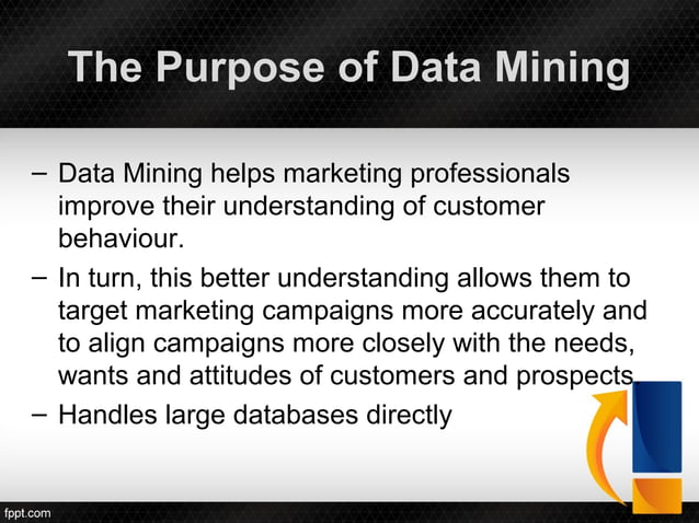 Data mining in marketing