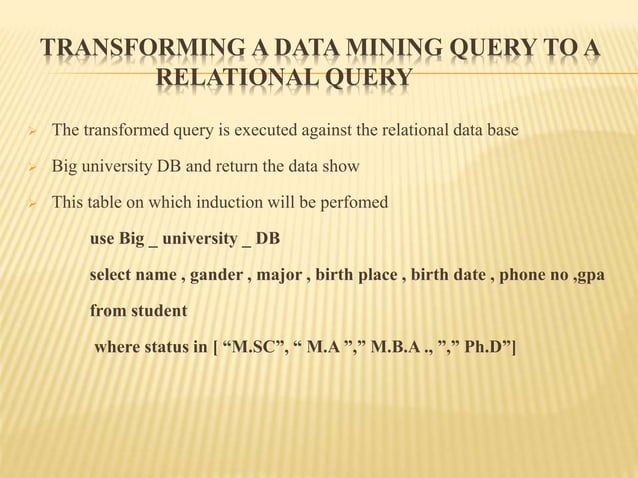 data generalization and summarization | PPTX