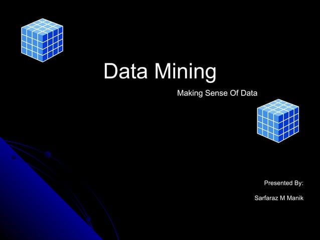 Data mining slides | PPT