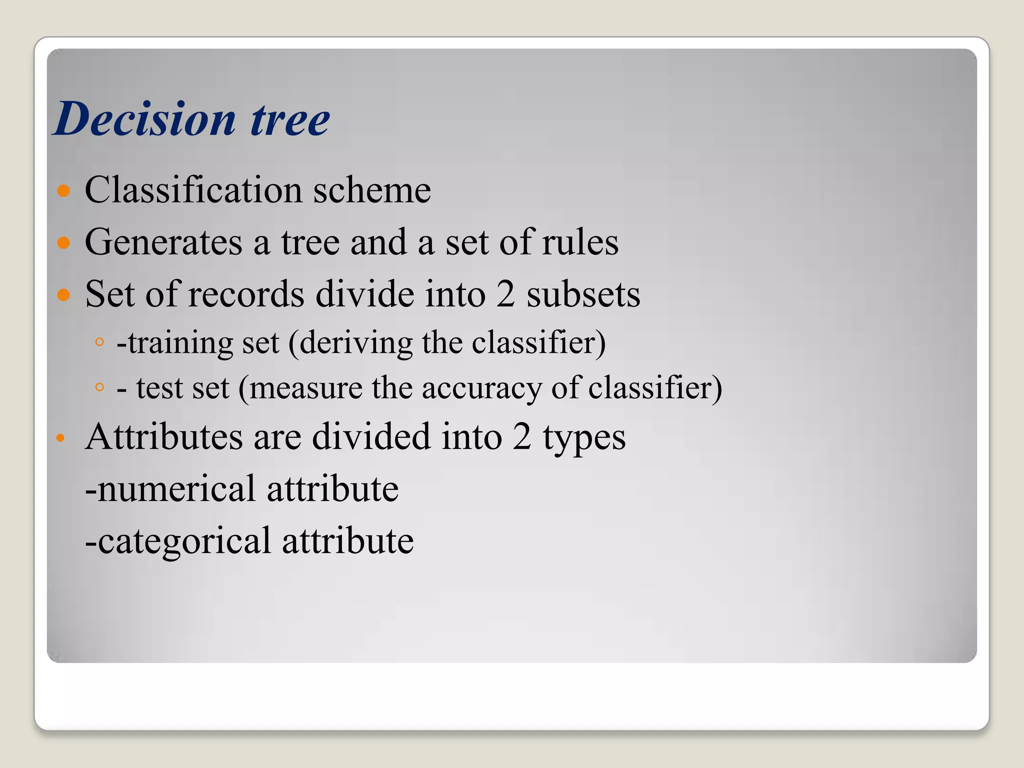 Data mining technique (decision tree) | PPTX | Computer Software and ...