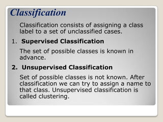 Data mining technique (decision tree) | PPTX