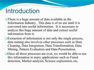 Data mining techniques | PPT