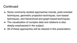 Datamining data visualization | PPTX