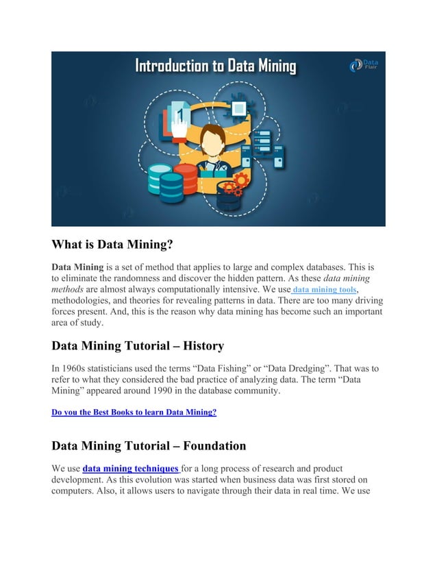 Data mining tutorial | PDF