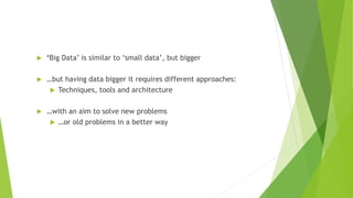 Data mining with big data | PPTX