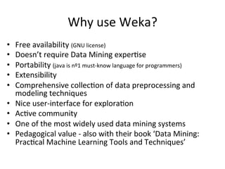 Data mining with Weka | PDF