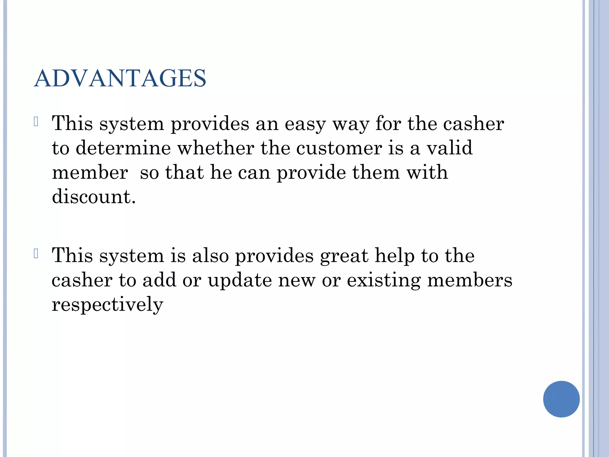 MEDICAL STORE MANAGEMENT SYSTEM | PPT