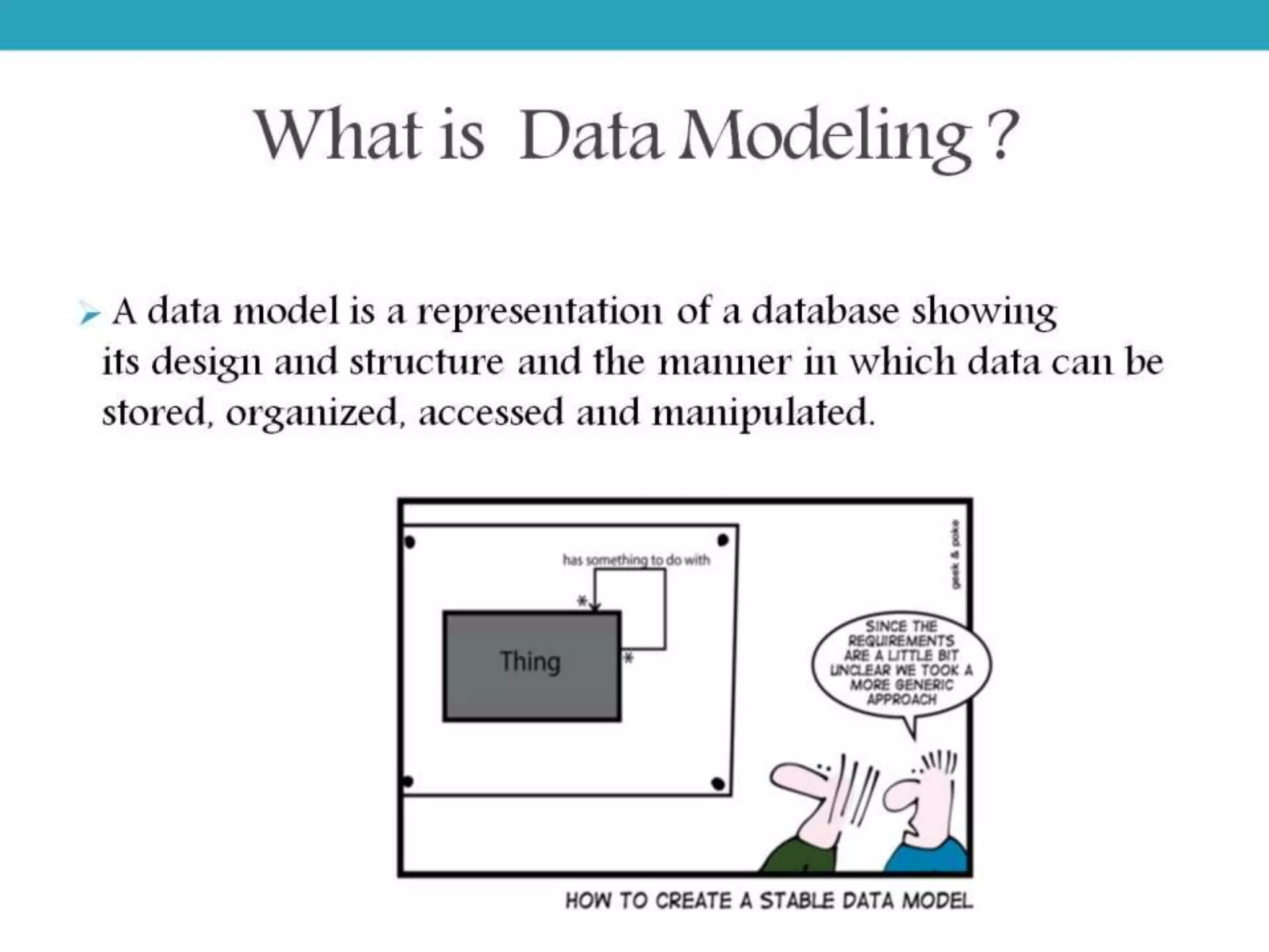 Data modeling for Data warehouse | PPT