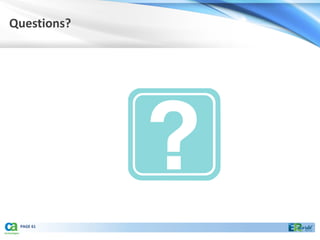 Questions?




 PAGE 61
 