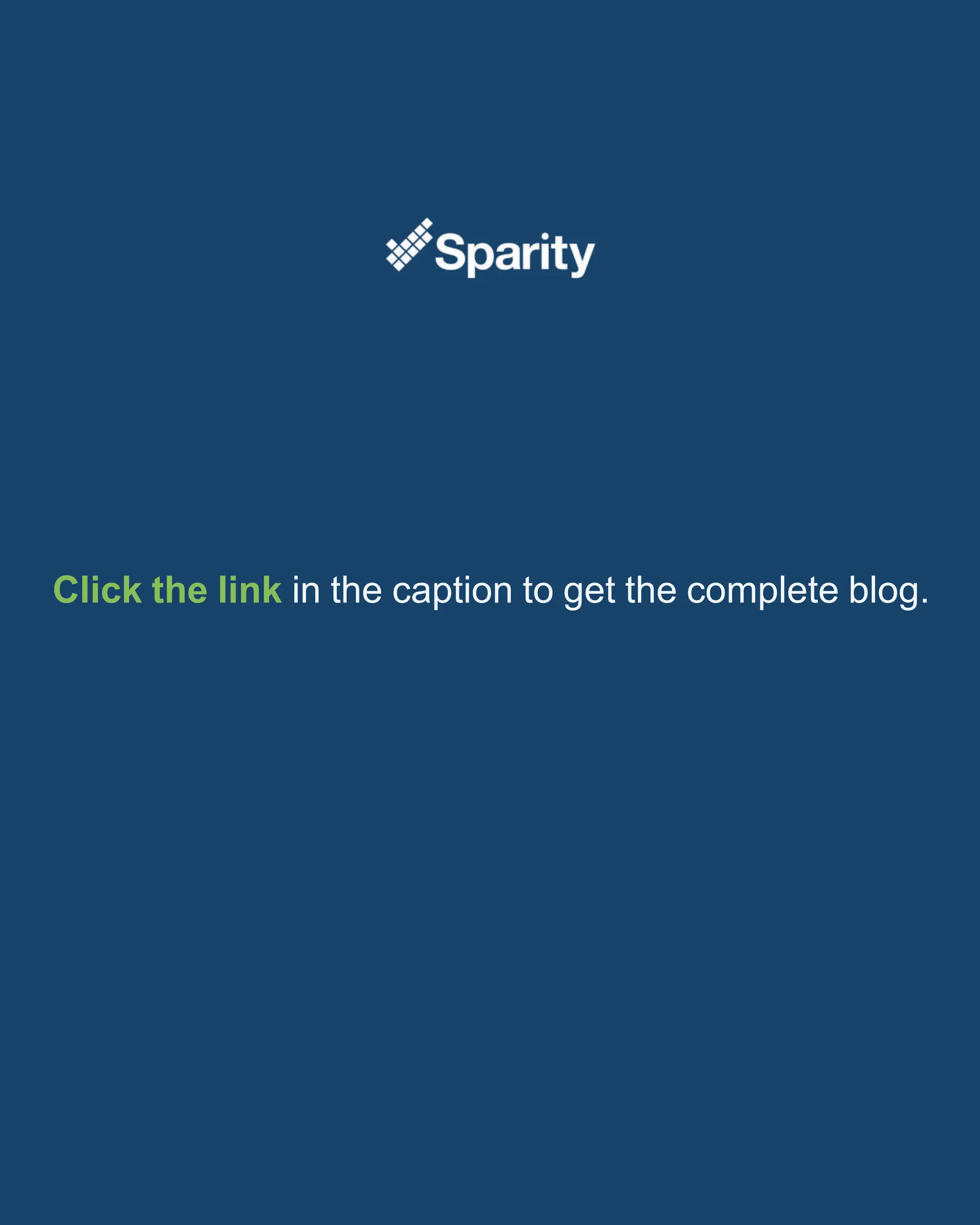 Click the link in the caption to get the complete blog.
 