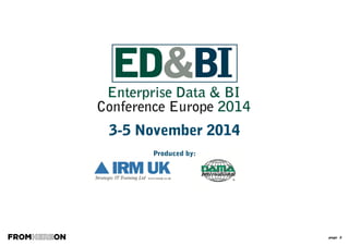 page 2
Christopher Bradley
I N F O R M AT I O N M A N A G E M E N T S T R AT E G I S T
Blog: Information Management, Life & Petrol
http://infomanagementlifeandpetrol.blogspot.com
@InfoRacer
LI: uk.linkedin.com/in/christophermichaelbradley/
T: +44 7973 184475
E: Chris.Bradley@DMAdvisors.co.uk
 