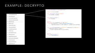 E X A M P L E : D E C RY P T O
 