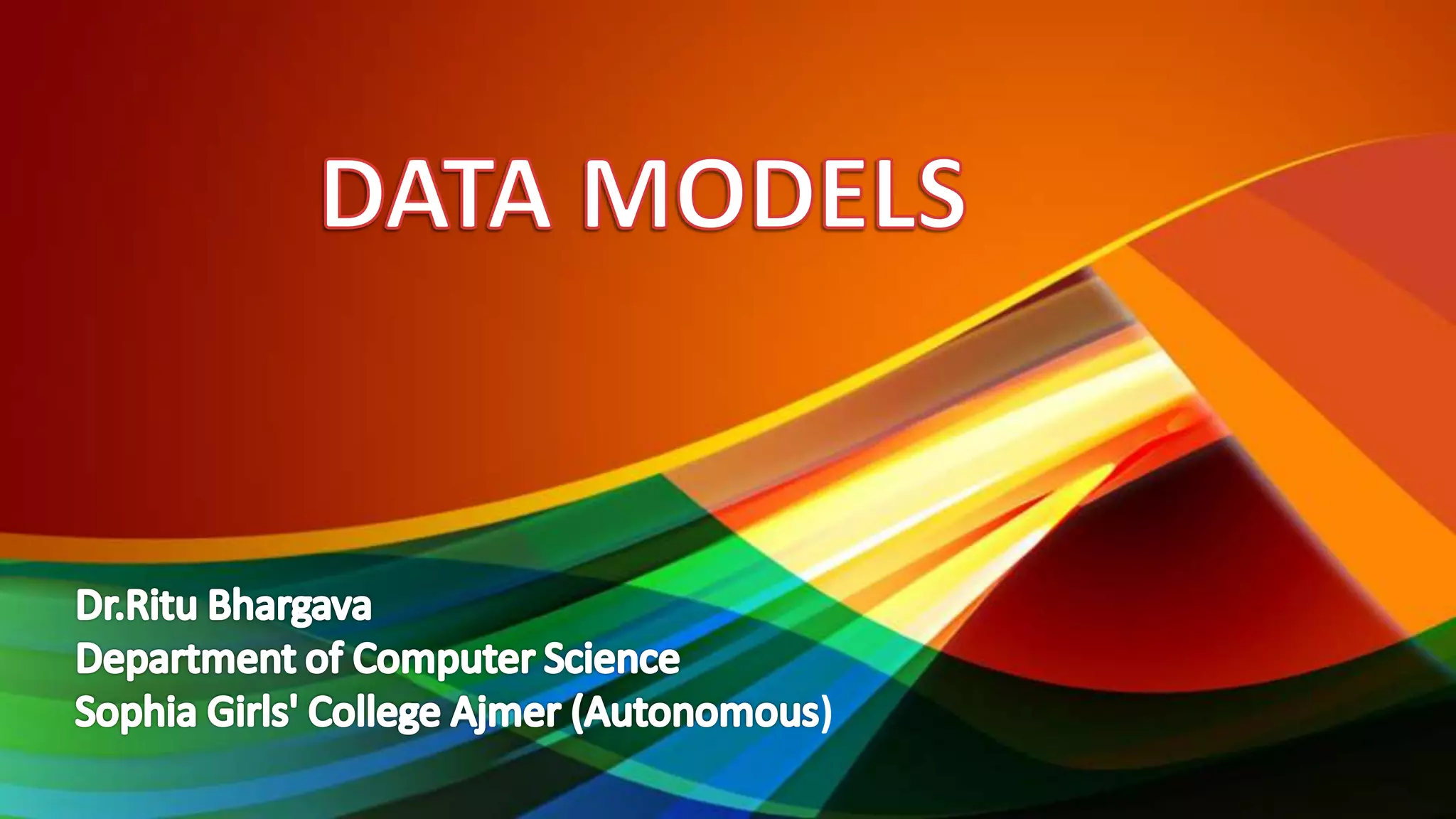 Data Models | PDF