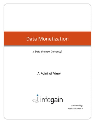 Data monetization pov | PDF