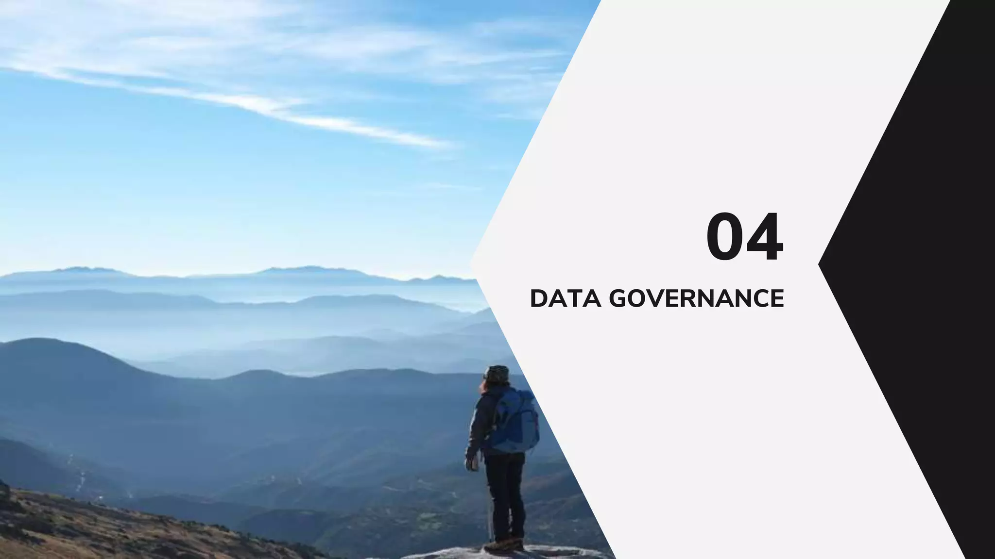 DATA GOVERNANCE
04
 