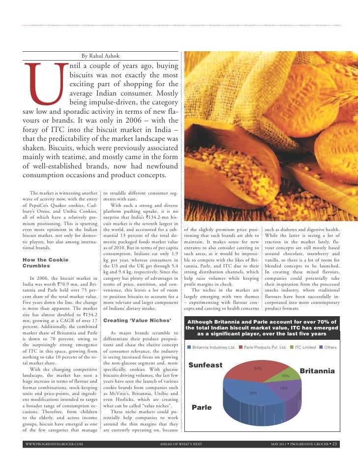 "The expanding cookie jar" Rapidly evolving consumer tastes and the