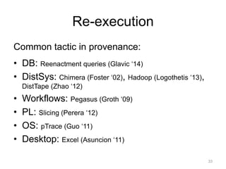 Methodology
Selection
Provenance analysis
Instrumentation
Execution Capture
35
 