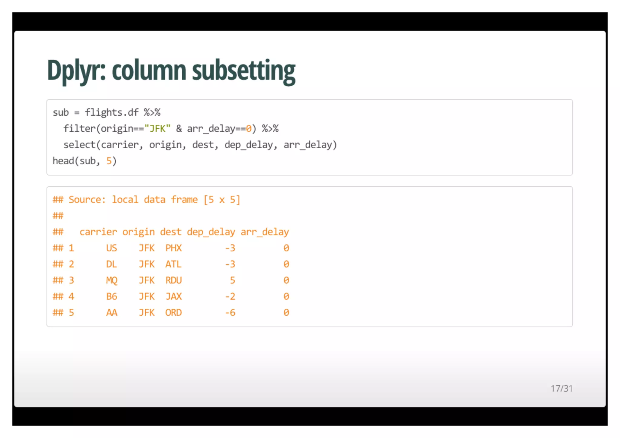 Fast data munging in R