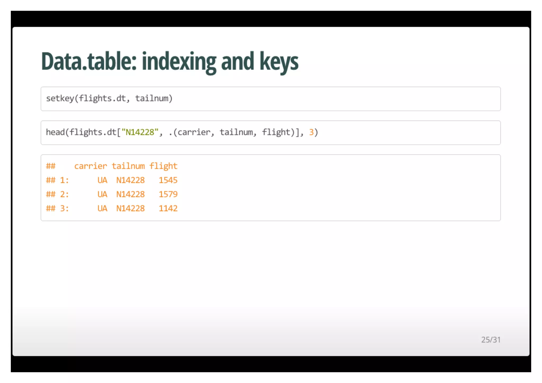 Fast data munging in R
