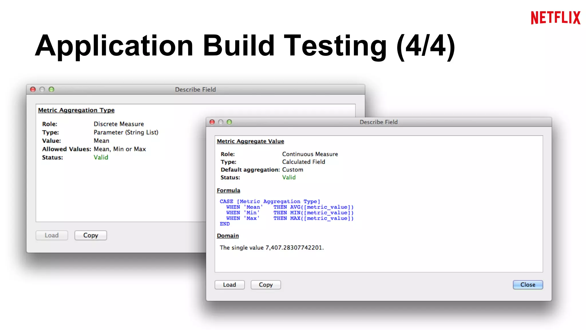 Application Build Testing (4/4) 
 