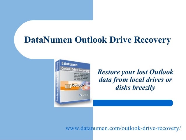 How To Recover Lost Outlook Data