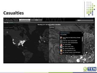 Monthly reporting of trends and insightsExternal reporting:Share when there is something worth sharing