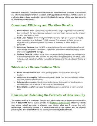 Data on the Move_ The Benefits of Using a Portable NAS with Encrypted ...