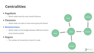 AI, ML and Graph Algorithms: Real Life Use Cases with Neo4j | PDF