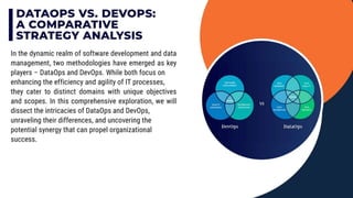DataOps vs. DevOps: A Comparative Strategy Analysis | Software ...