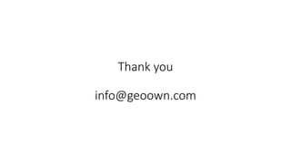 Thank you
info@geoown.com
 