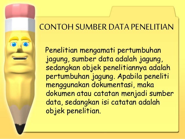 Data penelitian