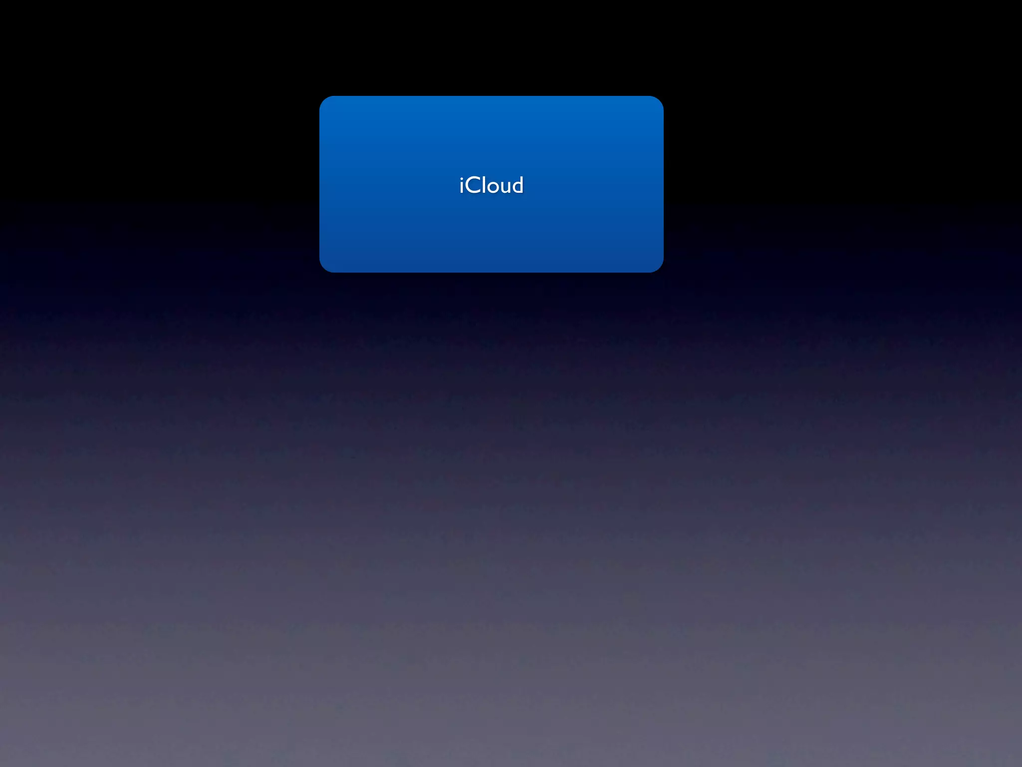 iCloud
 