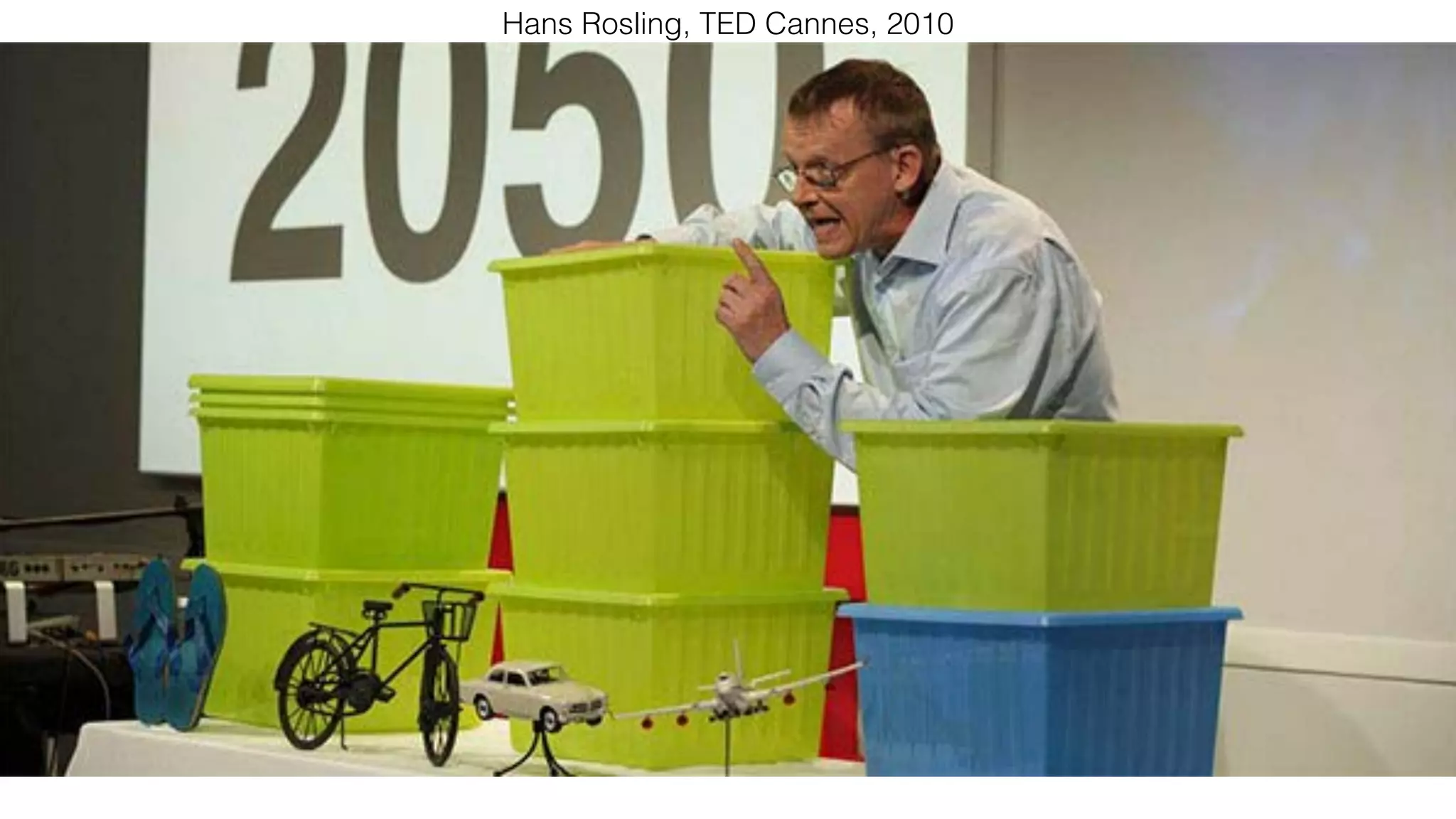 Hans Rosling, TED Cannes, 2010
 
