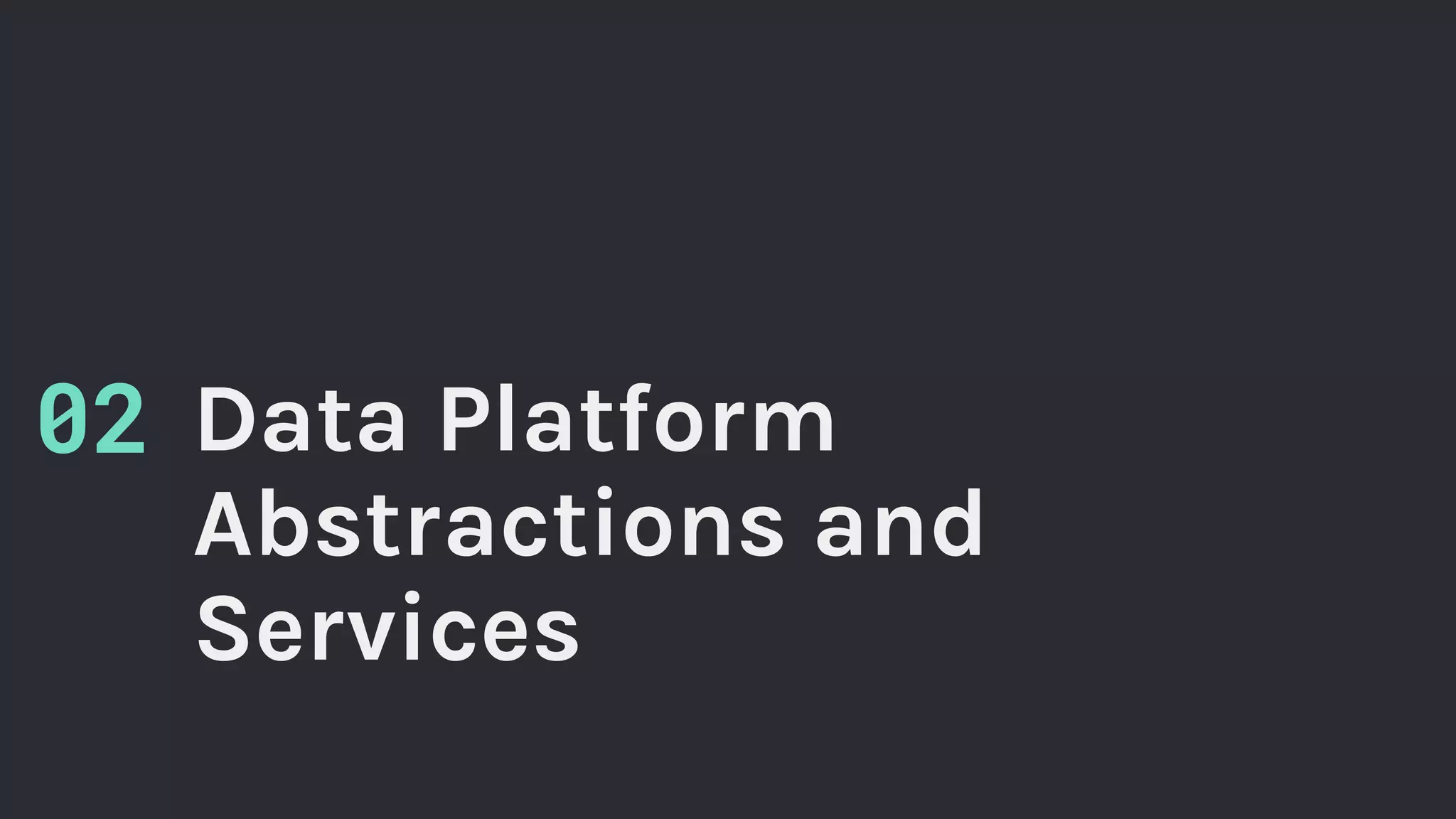 Data platform architecture principles - ieee infrastructure 2020 | PPT