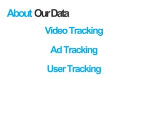 About OurData
VideoTracking
AdTracking
UserTracking
 