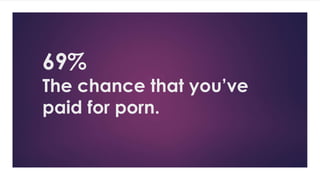Data porn | PPT