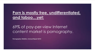 Data porn | PPT