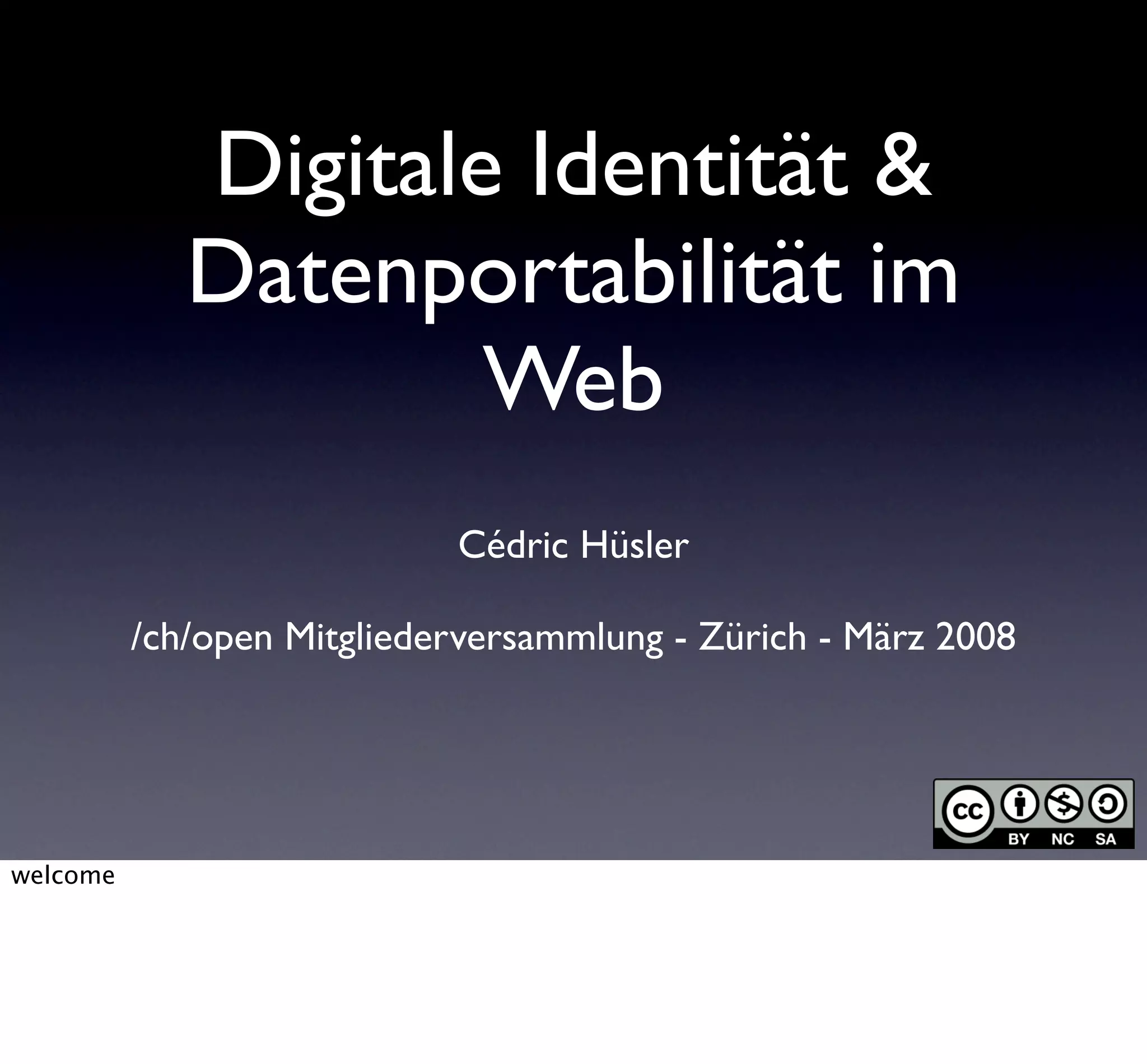 Dataportability & Digital Identity