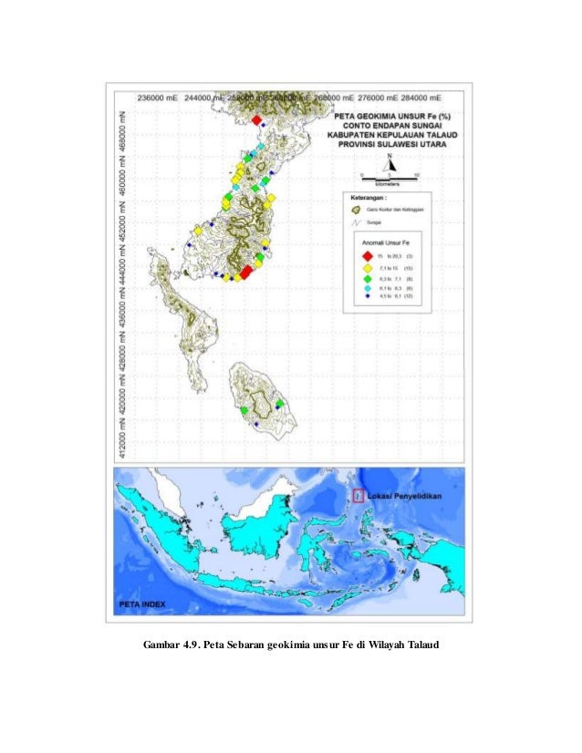 Potensi Dan Persebaran Mineral Non Logam Dan Logam Kabupaten Talaud