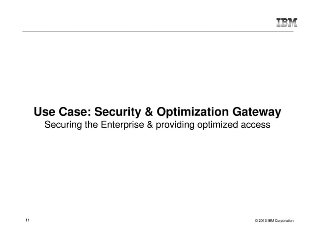 IBM DataPower Gateway - Common Use Cases | PDF | Computing | Technology ...