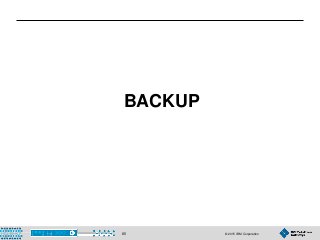 © 2015 IBM Corporation85
BACKUP
 