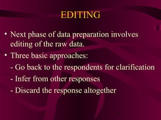 Data Preparation and Processing | PPT