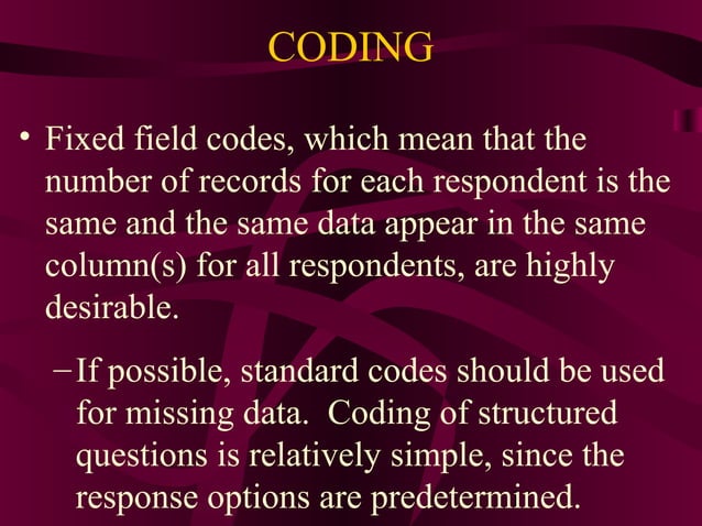 Data Preparation and Processing