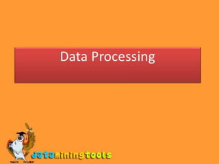 Data pre processing