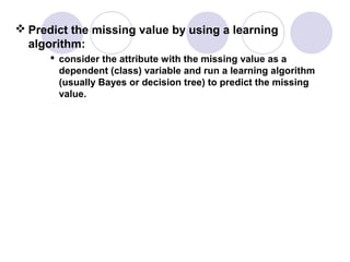 Data preprocessing | PPT