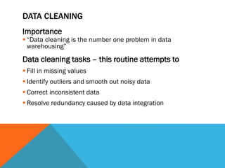 Data preprocessing | PPT