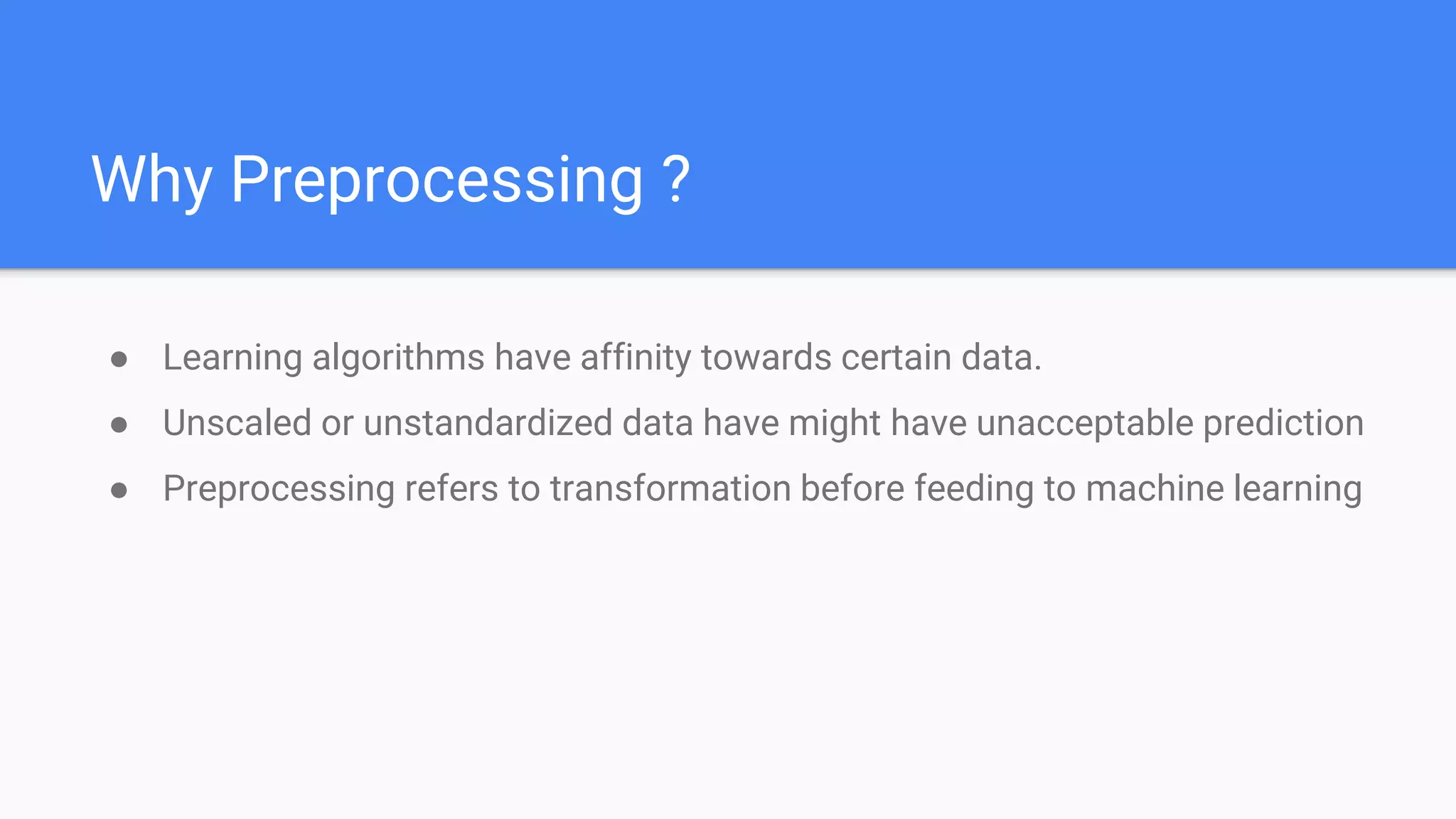 Data Preprocessing | PPTX