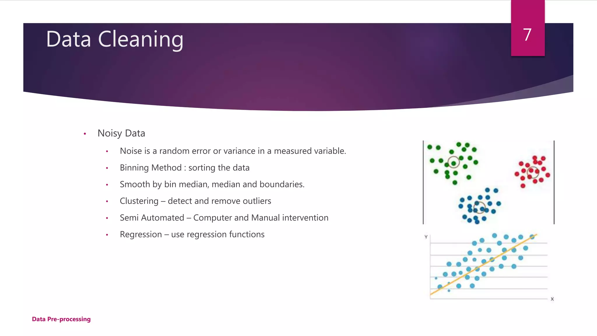 Data preprocessing PPT | PPT
